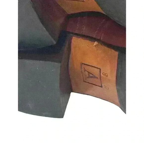 Adelante/Elena Women’s Burgundy/ Pomegranate Leather Lace Up Booties SZ 8B NWOB - Picture 7 of 15